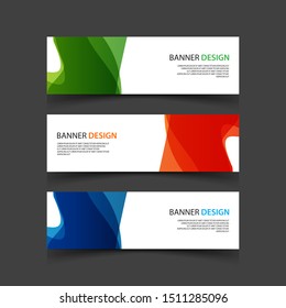 Vector Abstract design banner web template
