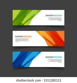 Vector Abstract design banner web template