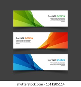 Vector Abstract design banner web template