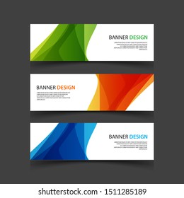 Vector Abstract design banner web template