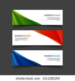 Vector Abstract design banner web template