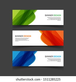 Vector Abstract design banner web template