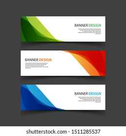 Vector Abstract design banner web template