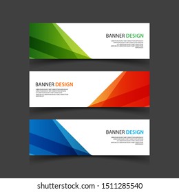 Vector Abstract design banner web template