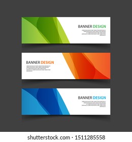 Vector Abstract design banner web template