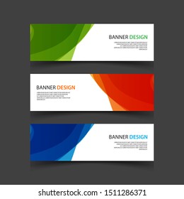 Vector Abstract design banner web template