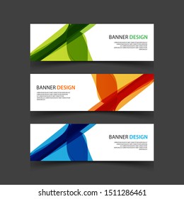 Vector Abstract design banner web template