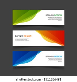 Vector Abstract design banner web template