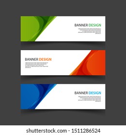 Vector Abstract design banner web template