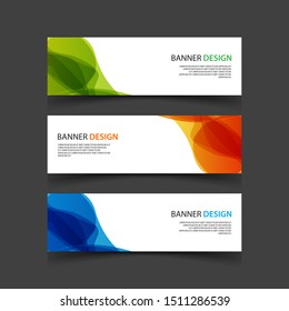 Vector Abstract design banner web template