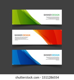 Vector Abstract design banner web template