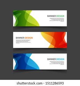 Vector Abstract design banner web template