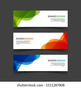 Vector Abstract design banner web template