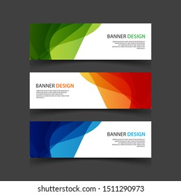 Vector Abstract design banner web template