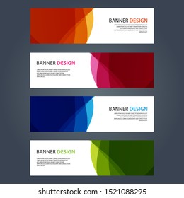 Vector Abstract design banner web template