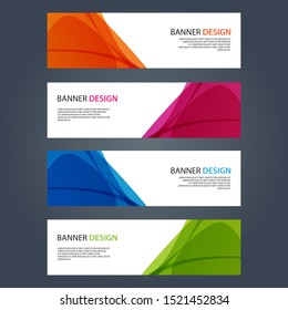Vector Abstract design banner web template