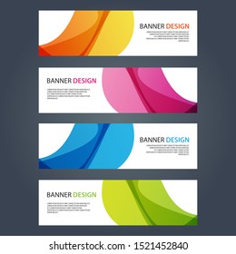 Vector Abstract design banner web template