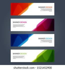 Vector Abstract design banner web template