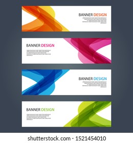 Vector Abstract design banner web template