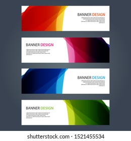 Vector Abstract design banner web template
