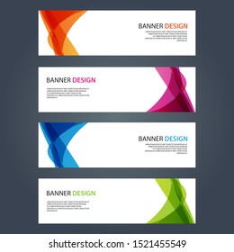 Vector Abstract design banner web template
