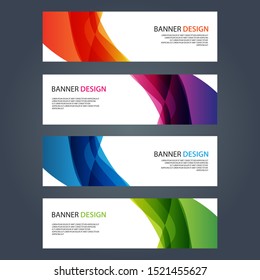 Vector Abstract design banner web template