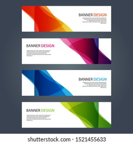 Vector Abstract design banner web template