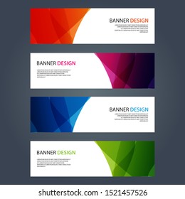Vector Abstract design banner web template