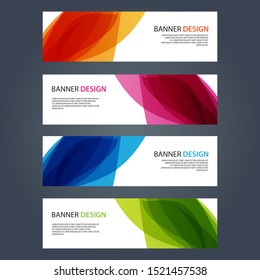 Vector Abstract design banner web template