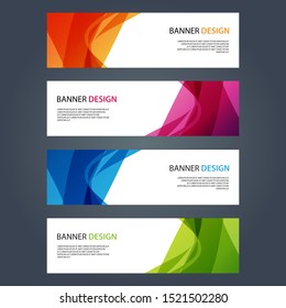 Vector Abstract design banner web template
