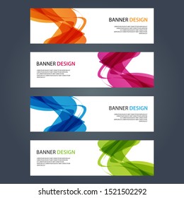 Vector Abstract design banner web template