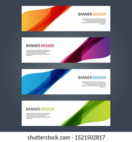 Vector Abstract design banner web template