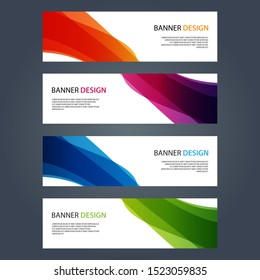 Vector Abstract design banner web template