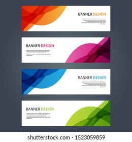 Vector Abstract design banner web template