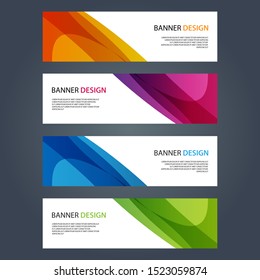 Vector Abstract design banner web template