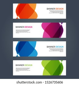 Vector Abstract design banner web template