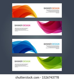 Vector Abstract design banner web template