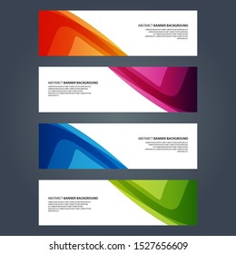 Vector Abstract design banner web template
