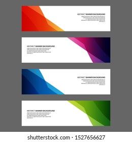 Vector Abstract design banner web template