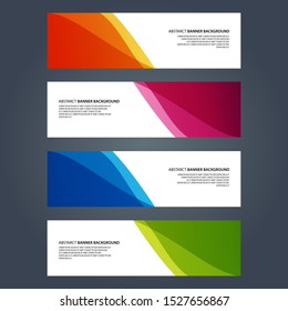 Vector Abstract design banner web template