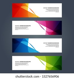 Vector Abstract design banner web template