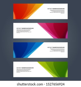 Vector Abstract design banner web template