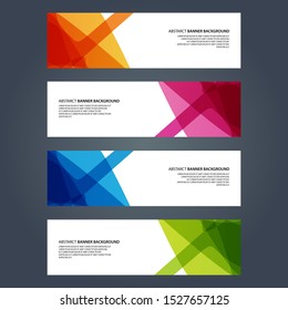 Vector Abstract design banner web template