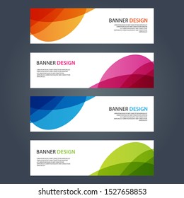 Vector Abstract design banner web template