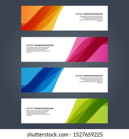 Vector Abstract design banner web template