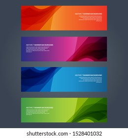 Vector Abstract design banner web template