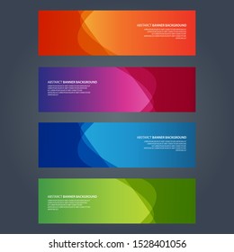 Vector Abstract design banner web template