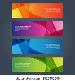 Vector Abstract design banner web template