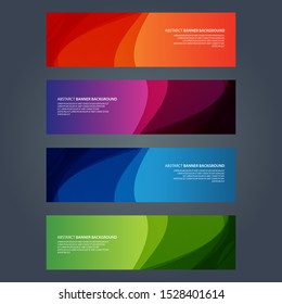Vector Abstract design banner web template