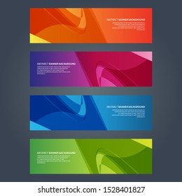 Vector Abstract design banner web template